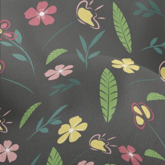Cute Small Garden Lightweight Performance Linen