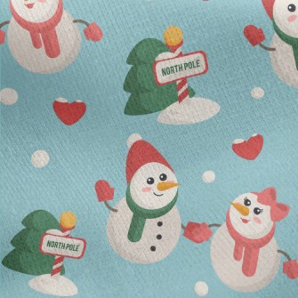 Celebrating Christmas With Sno Jersey Backed Fleece