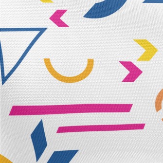 Colorful Arrow Blocks Pongee