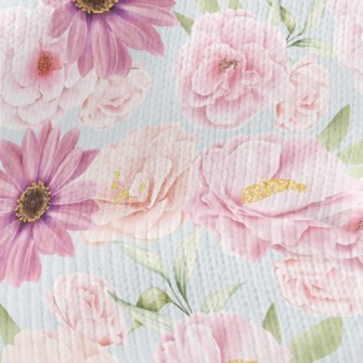 Watercolor Beautiful Flowers Stretch Jersey