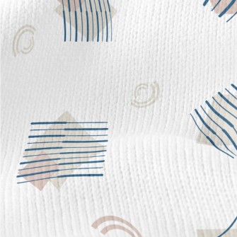 Line Diamond Block Stretch Jersey