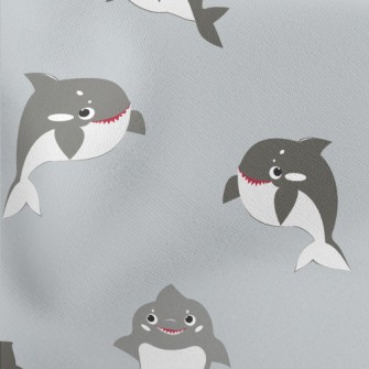 Thief Two-color Shark Lightweight Cotton Poplin