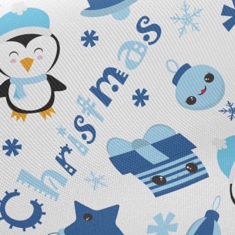 Christmas Ornaments With Pengu Twill