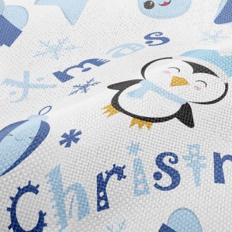 Christmas Ornaments With Pengu Performance Linen