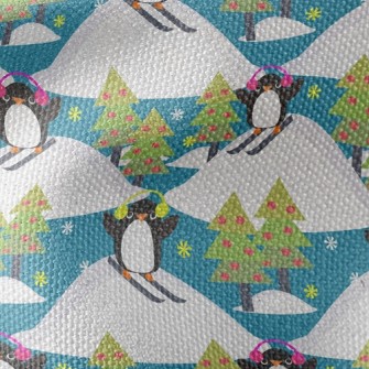 Ski Penguin Waterproof Canvas