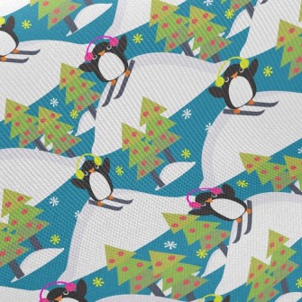 Ski Penguin Twill