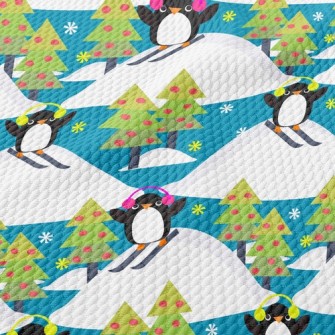 Ski Penguin Birdseye Piqué