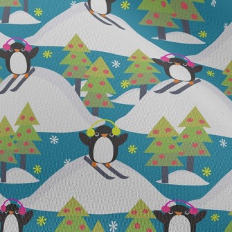 Ski Penguin Chiffon