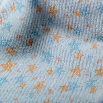 Blue Orange Starfish Terry