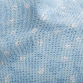 Blue Shell Athletic Mesh Flat Back