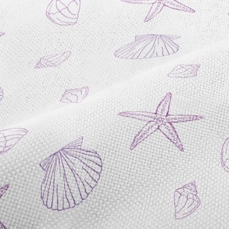 Purple Shell Performance Linen