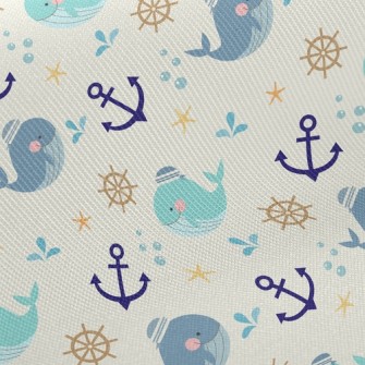 Sailor Whale Twill