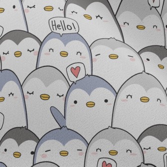 Cute Penguin Chiffon