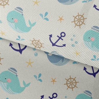 Sailor Whale Waterproof Oxford