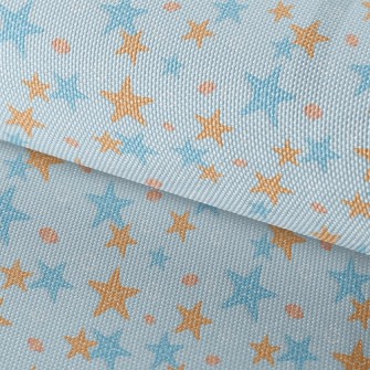 Blue Orange Starfish Waterproof Oxford