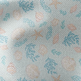 Scallops And Seaweed Waterproof Canvas