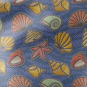 Various Shells Waterproof Canvas