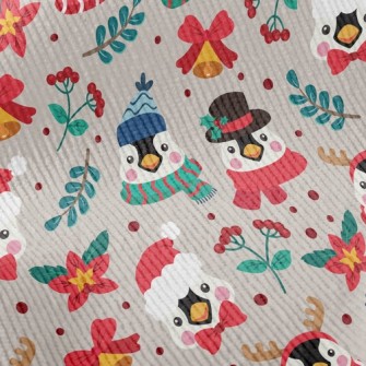 Christmas Dressed Penguin Standard Corduroy