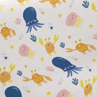 Dancing Crab Squid Twill