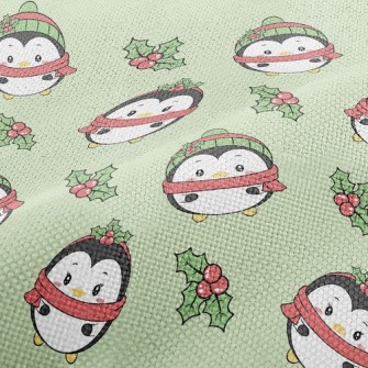 Merry Christmas Penguin Performance Linen