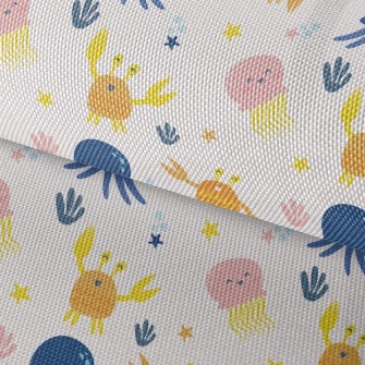 Dancing Crab Squid Waterproof Oxford