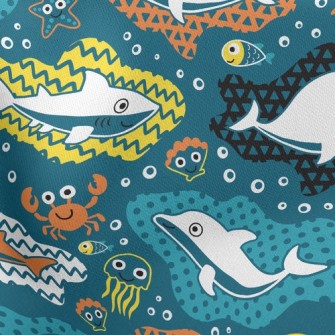 Whale Shark Stretch Ponte