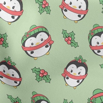 Merry Christmas Penguin Stretch Ponte
