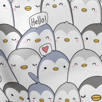 Cute Penguin Stretch Ponte