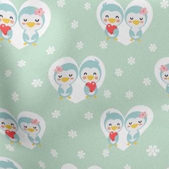 Penguin Couple Stretch Ponte