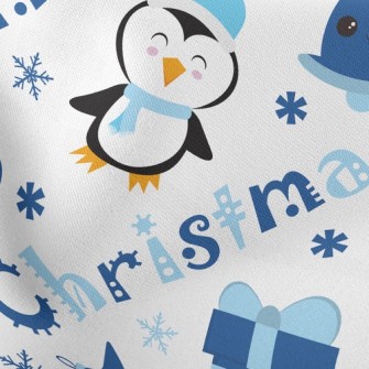 Christmas Ornaments With Pengu Stretch Ponte