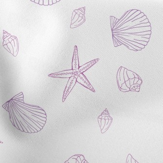 Purple Shell Stretch Ponte