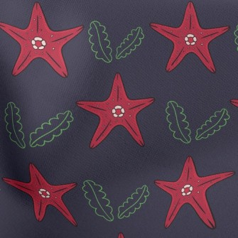 Red Starfish Stretch Ponte