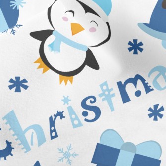 Christmas Ornaments With Pengu Micro Fleece