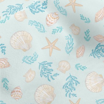 Scallops And Seaweed Micro Fleece