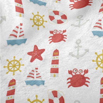 Boat Lighthouse Crab Minky