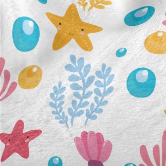 Starfish Bubble Seaweed Minky