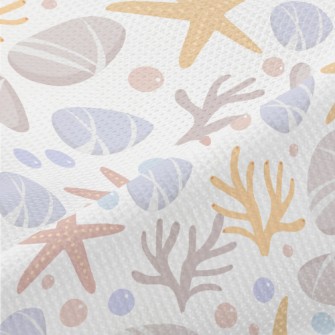 Starfish And Coral Piqué