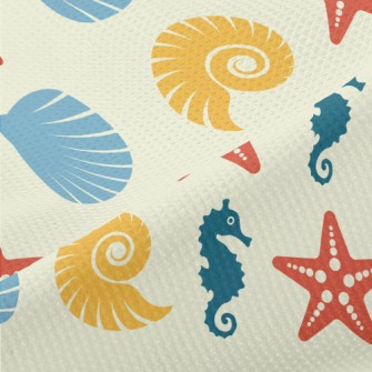 Beautiful Starfish Shell Piqué