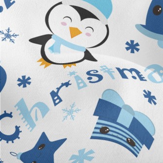 Christmas Ornaments With Pengu Lightweight Performance Linen