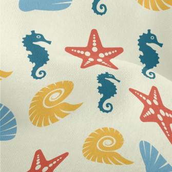 Beautiful Starfish Shell Lightweight Performance Linen