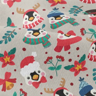 Christmas Dressed Penguin Modern Jersey