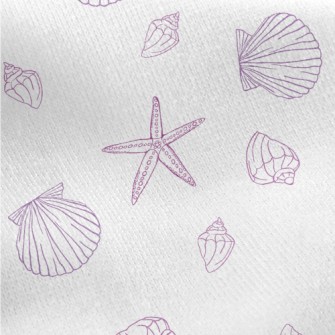Purple Shell Jersey Backed Fleece
