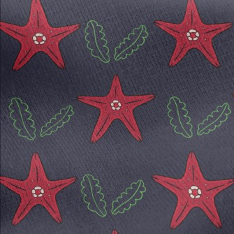 Red Starfish Jersey Backed Fleece