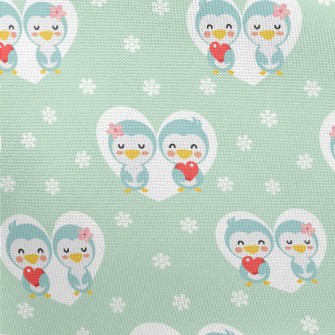 Penguin Couple Pongee