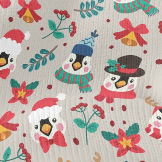 Christmas Dressed Penguin Stretch Jersey