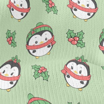 Merry Christmas Penguin Stretch Jersey