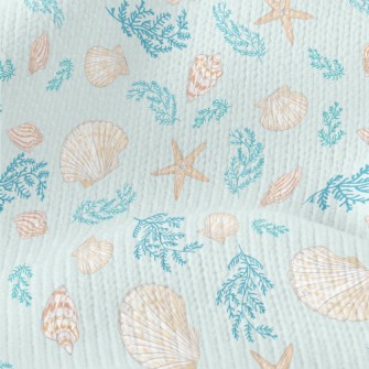 Scallops And Seaweed Stretch Jersey