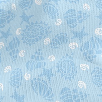 Blue Shell Stretch Jersey