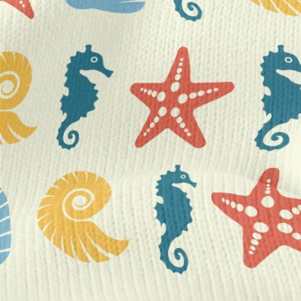 Beautiful Starfish Shell Stretch Jersey