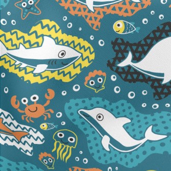 Whale Shark Lightweight Cotton Poplin